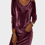Nadine | Velvet Dress