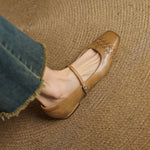 Verity | Square-Toe Mary Jane Shoe