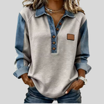 Eliza | Sporty Contrast Jumper