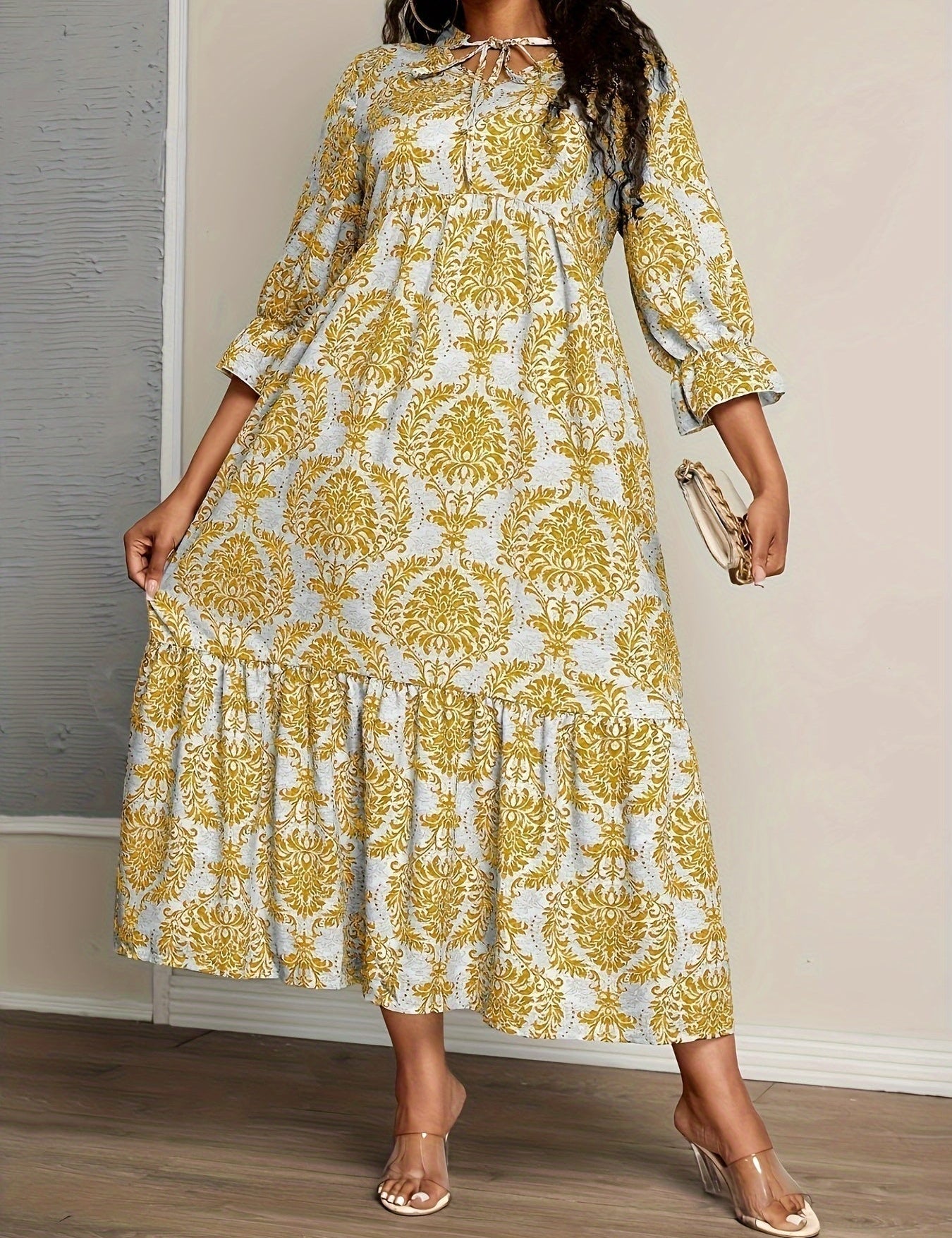 Nancy | Bohemian Mosaic Dress
