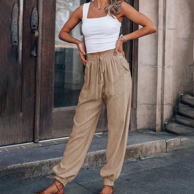 Imogen | Drawstring Jogging Trousers