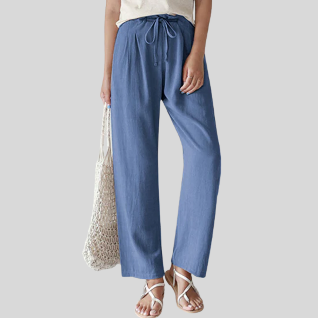 Leah | Comfortable Drawstring Trousers