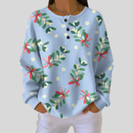 Jemima | Floral Christmas Sweatshirt