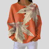 Janet | Cosy Autumn Button Jumper