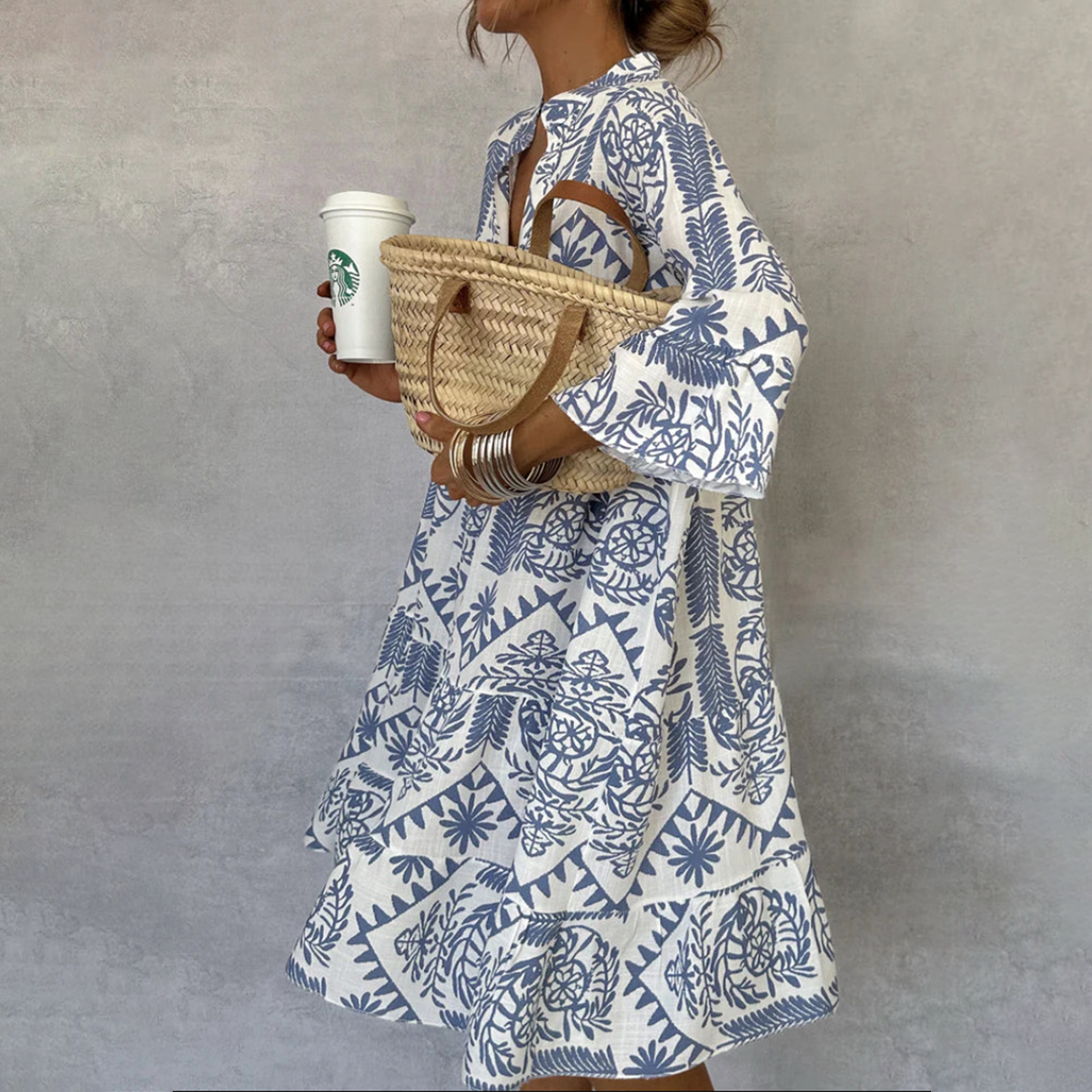 Clementine | Relaxed Boho Tunic Dress