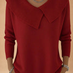 Natalie | Warm Jumper with Soft Collar