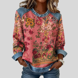 Tabitha | Elegant Floral Jumper
