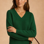 Effie | Emerald Cashmere Jumper