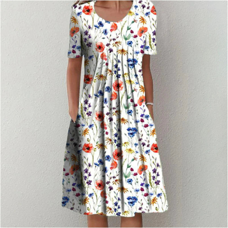 Ava | Floral Dress with Pockets