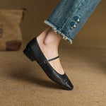 Verity | Square-Toe Mary Jane Shoe