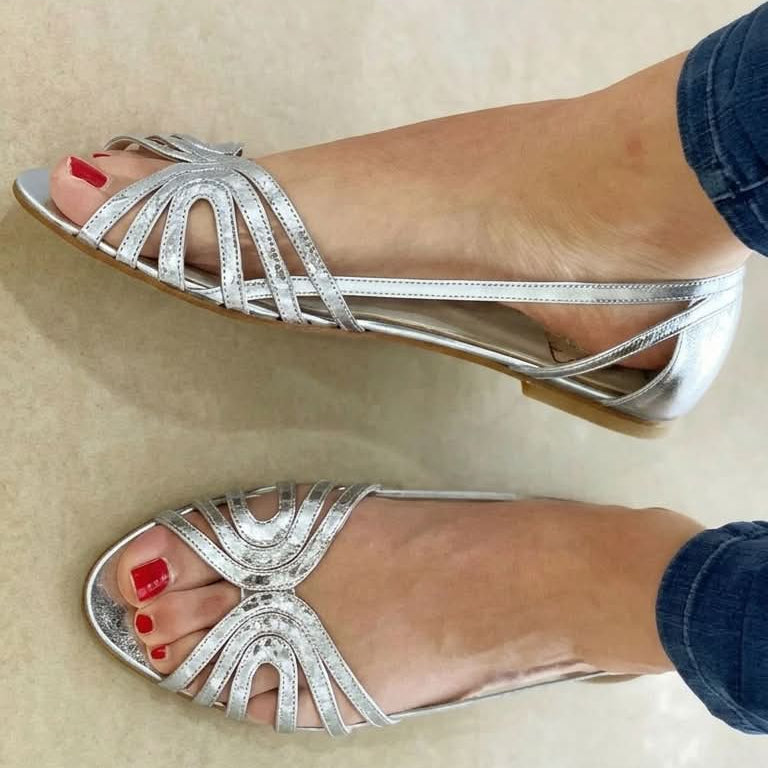 Elspeth | Golden Summer Light Sandals