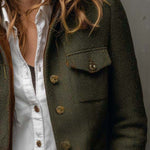 Rhoda | Heritage Herringbone Trench Coat