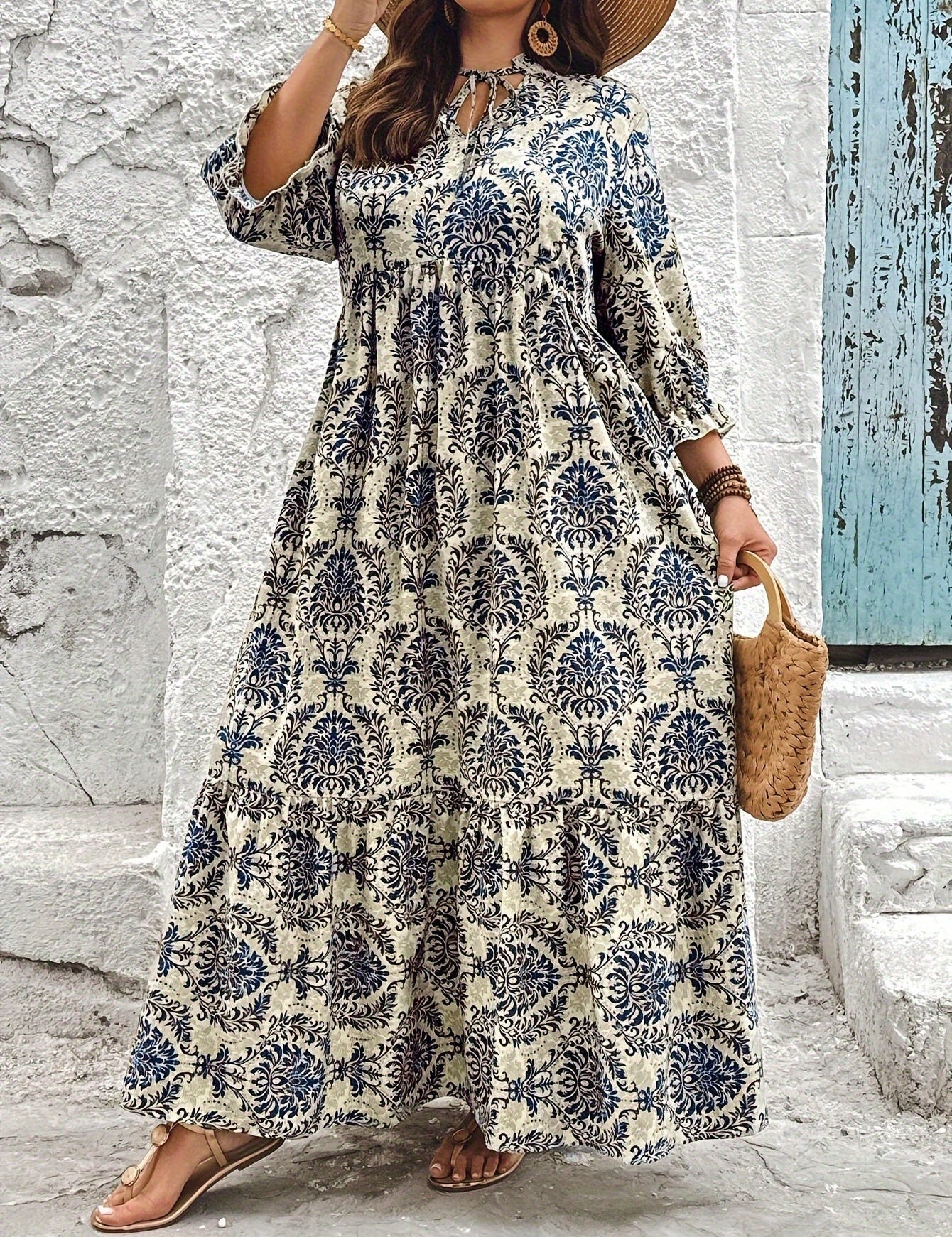 Nancy | Bohemian Mosaic Dress