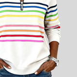 Rosie | Sporty Half-Zip Jumper