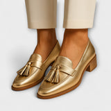 Caitlin | Ruffle Loafers