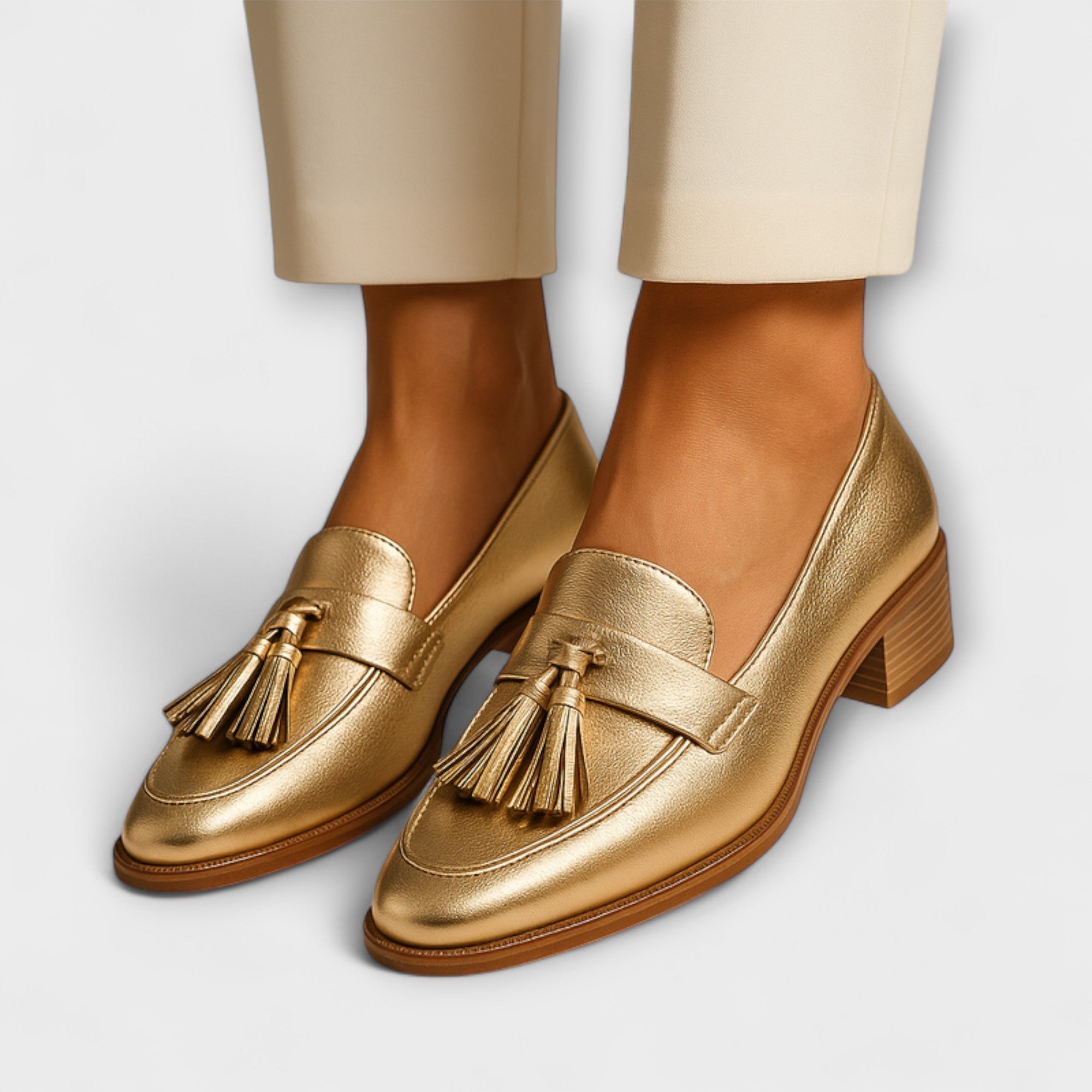 Caitlin | Ruffle Loafers