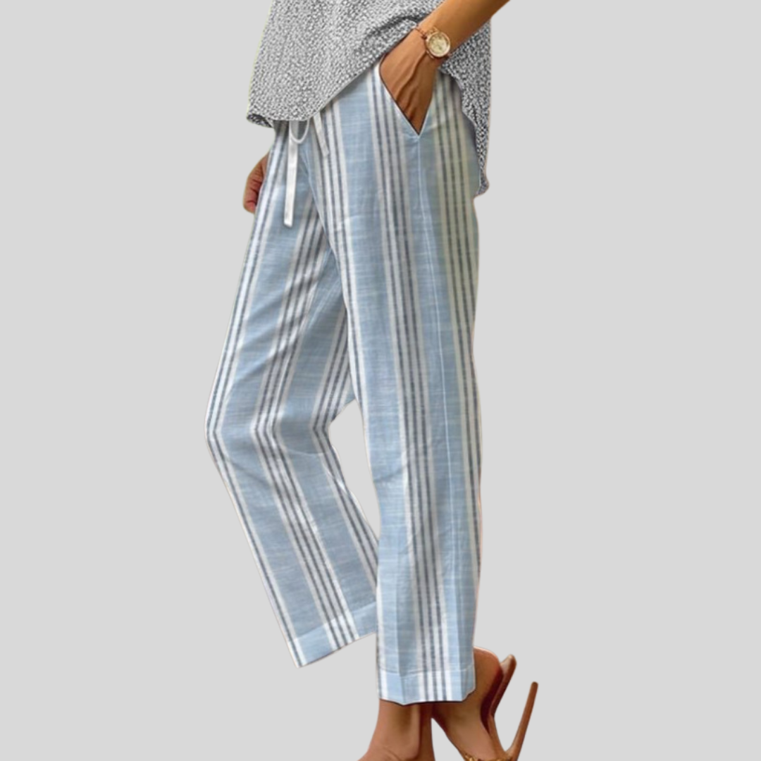 Nell | Simple Everyday Wide-Leg Trousers