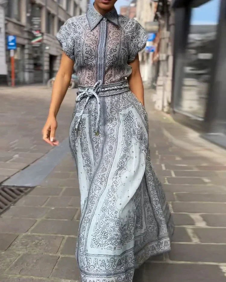 Marion | Bohemian Print Two-Piece