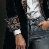 Octavia | Cropped Baroque Blazer