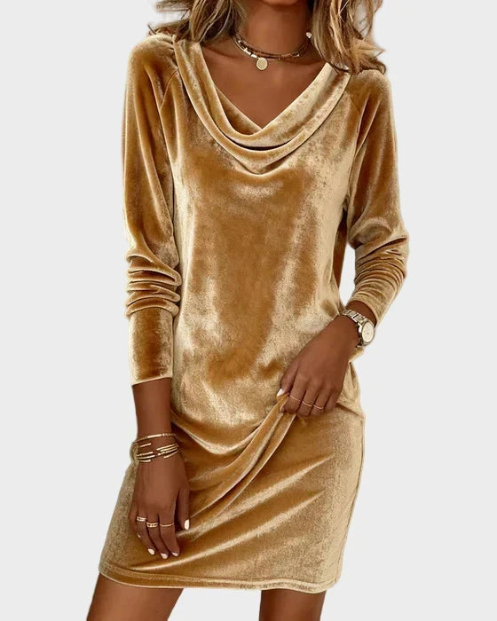 Nadine | Velvet Dress