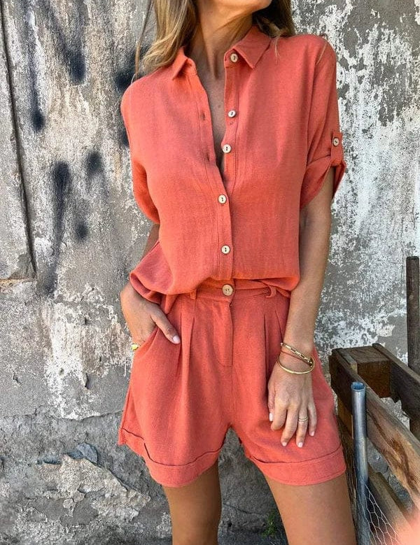 Kate | Airy Button-Up Set