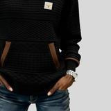 Rose | Soft Colour-Block Sweatshirt