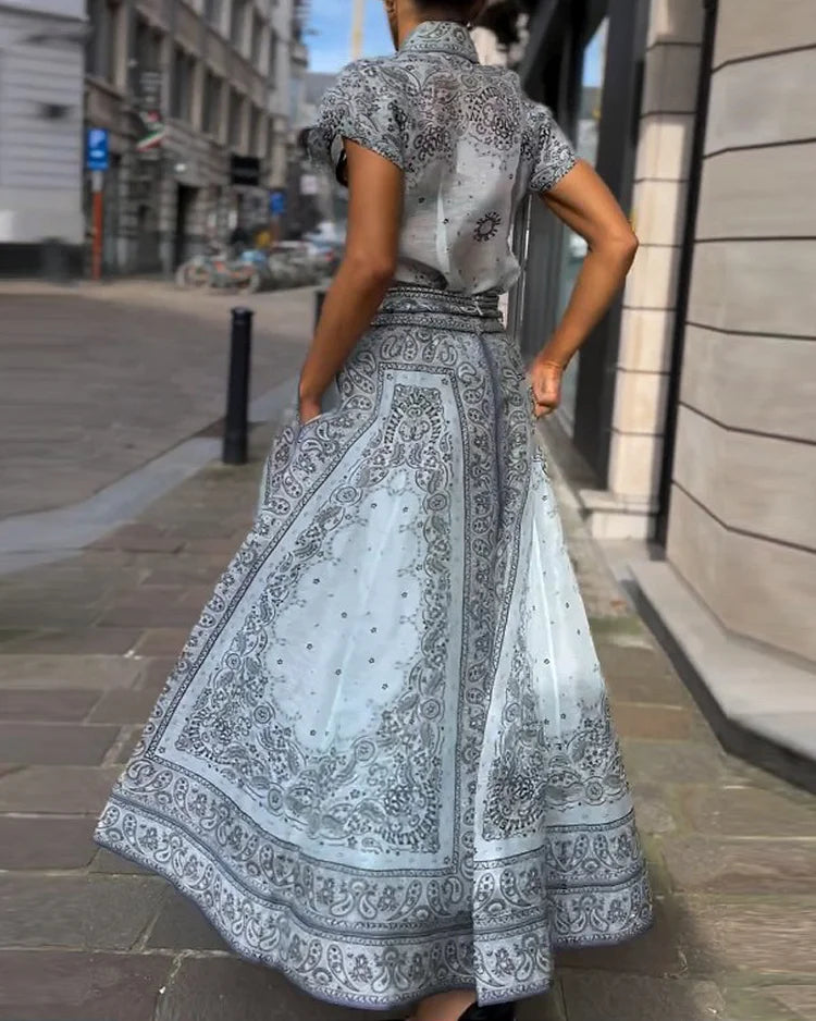 Marion | Bohemian Print Two-Piece