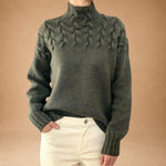 Edith | Women's Jumper with Knit Detail
