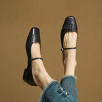 Verity | Square-Toe Mary Jane Shoe