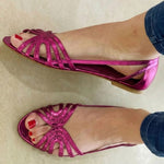 Elspeth | Golden Summer Light Sandals
