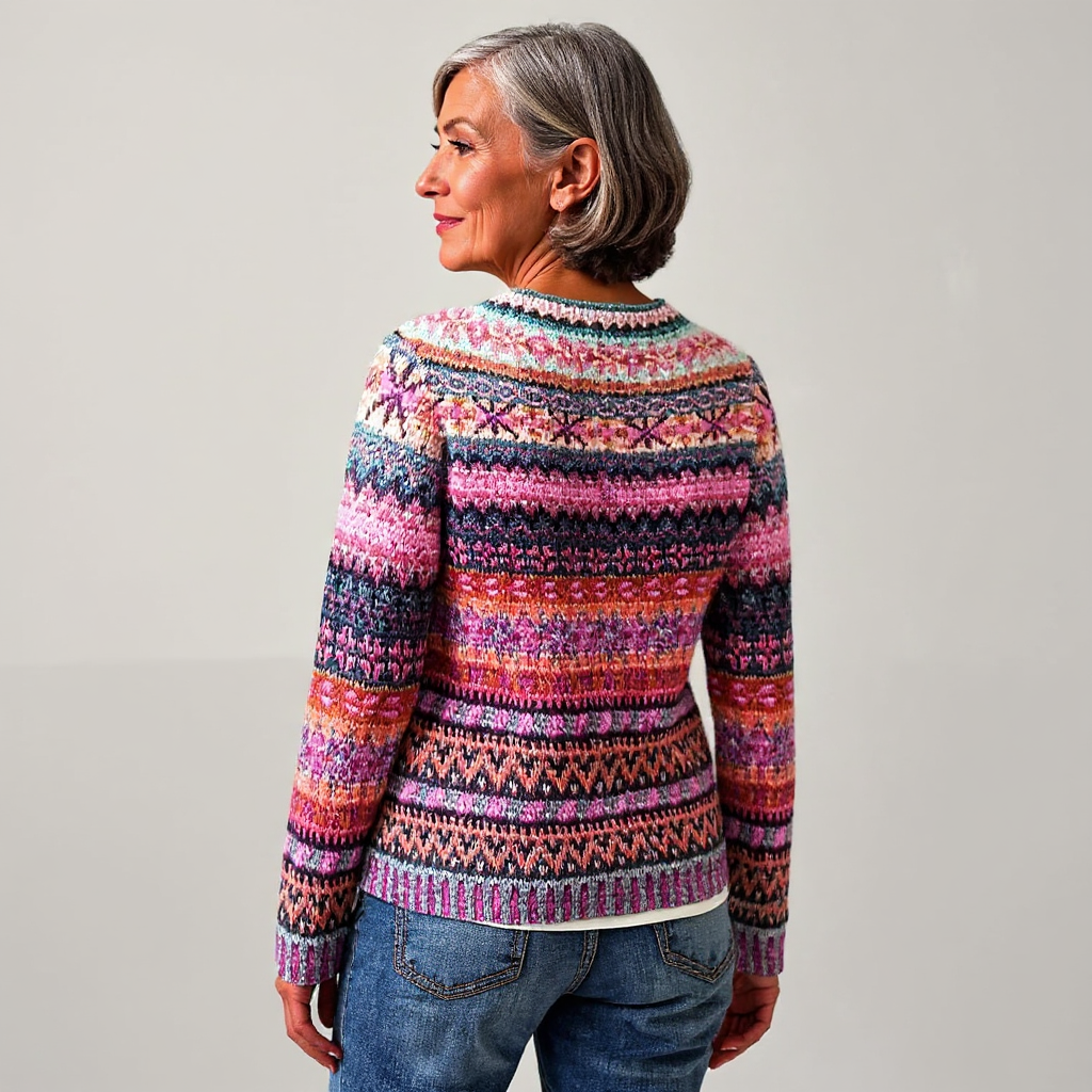 Amy | Retro Knit Jumper
