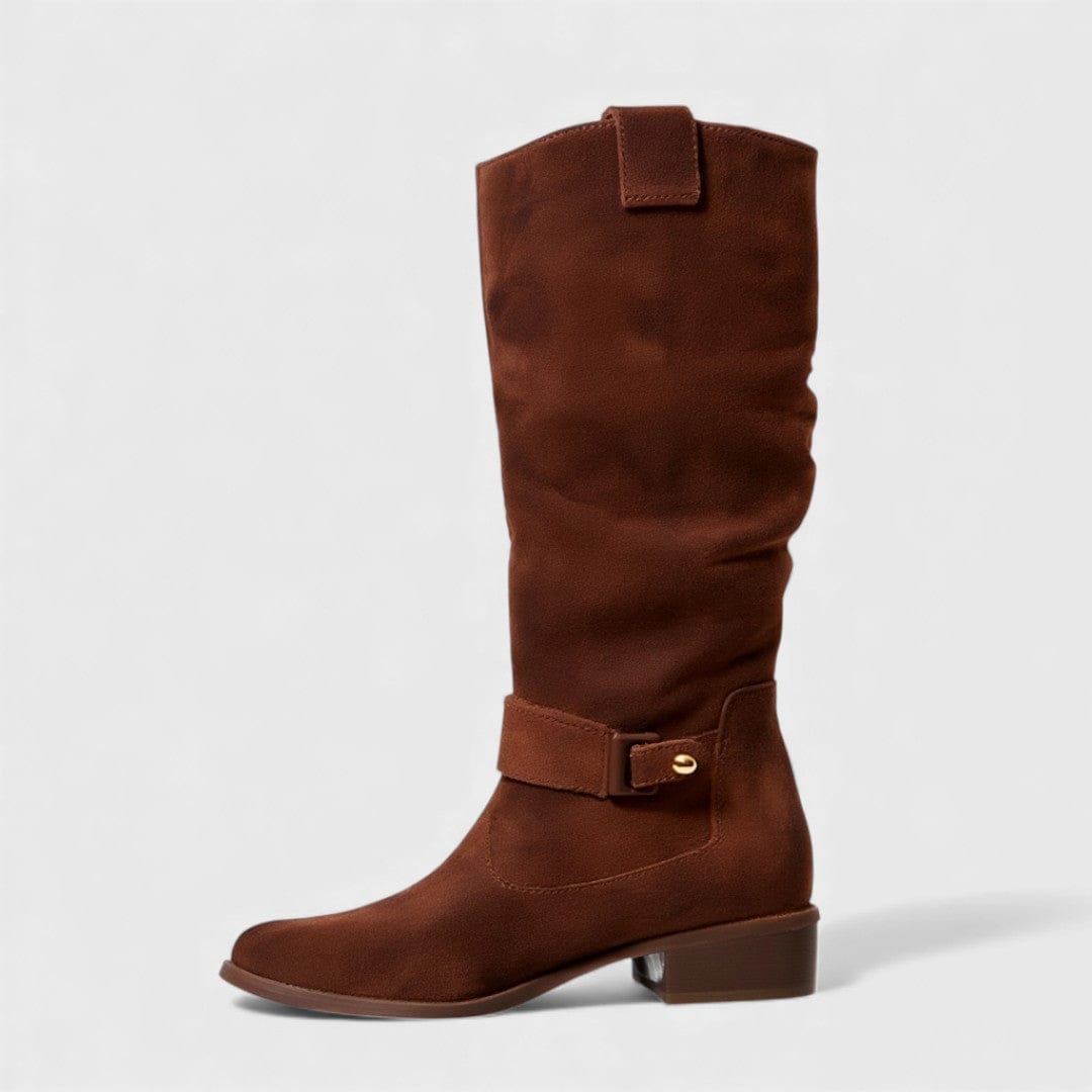 Barbara | Attractive Suede Ankle Boots