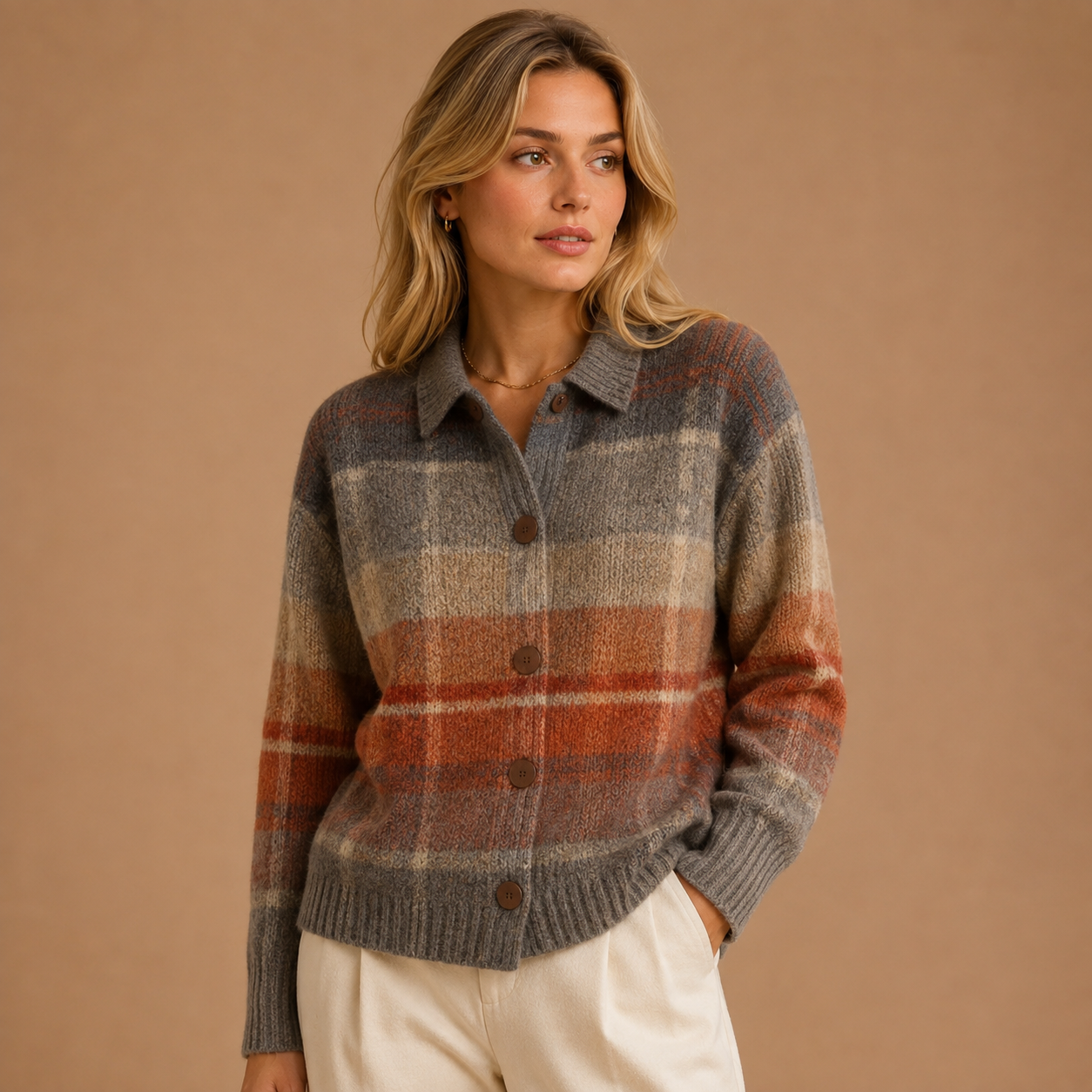 Elinor | Autumn Check Jacket