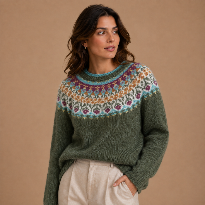 Abigail | Retro Knit Jumper