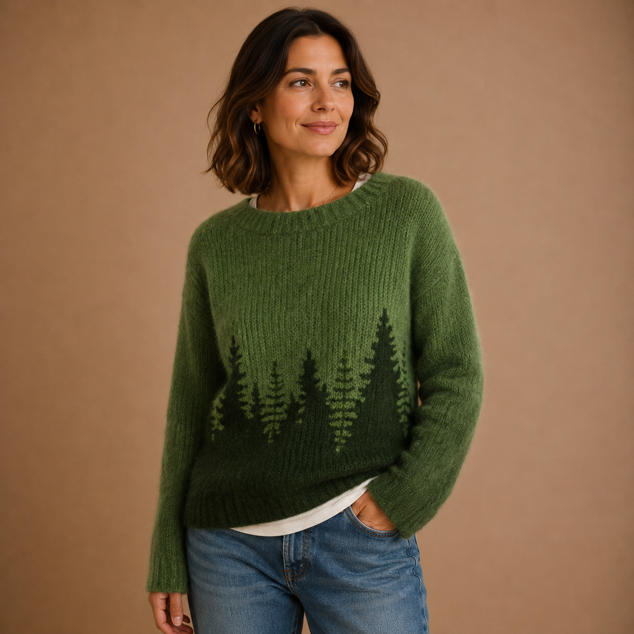 Diana | Retro Knit Jumper