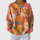 Brigid | Vibrant Floral Print Jumper