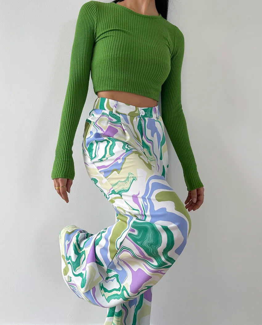 Rosamund | Queen Print Two-Piece