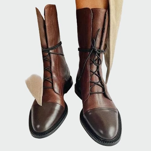 Bonnie | Orthopaedic Leather Ankle Boots