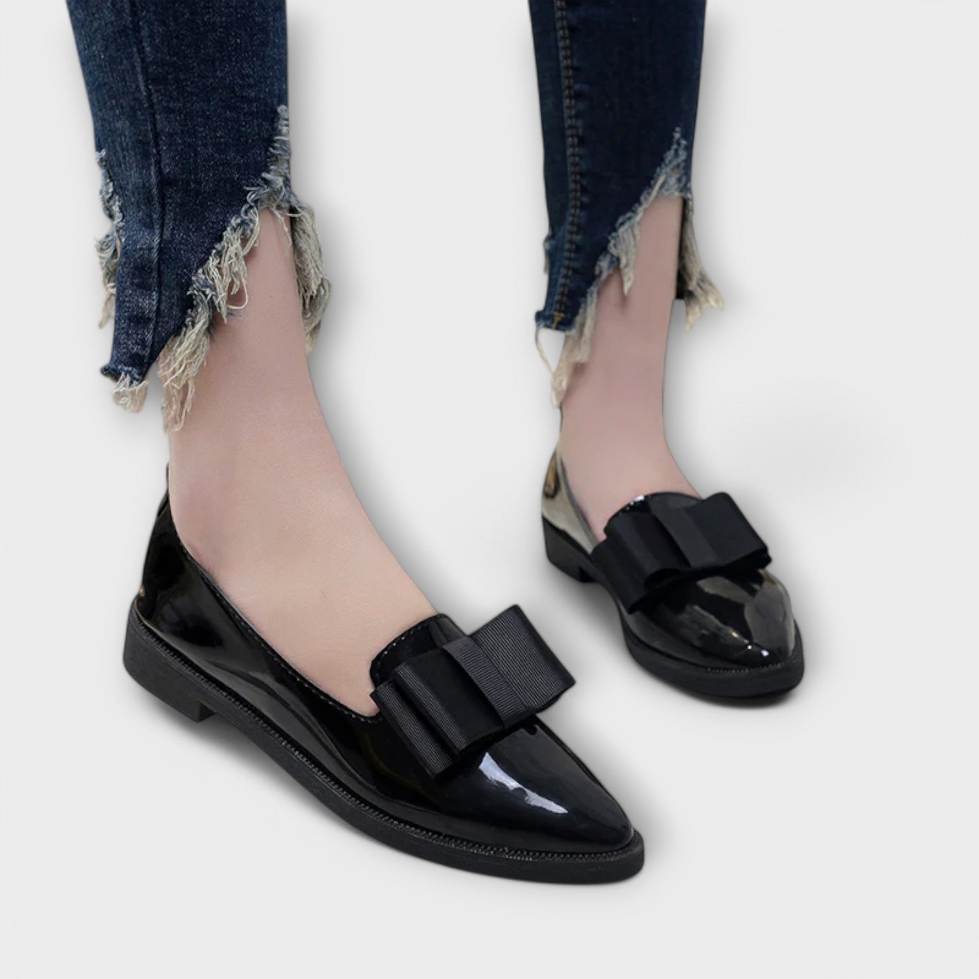 Heidi | Elegant Bow Loafers