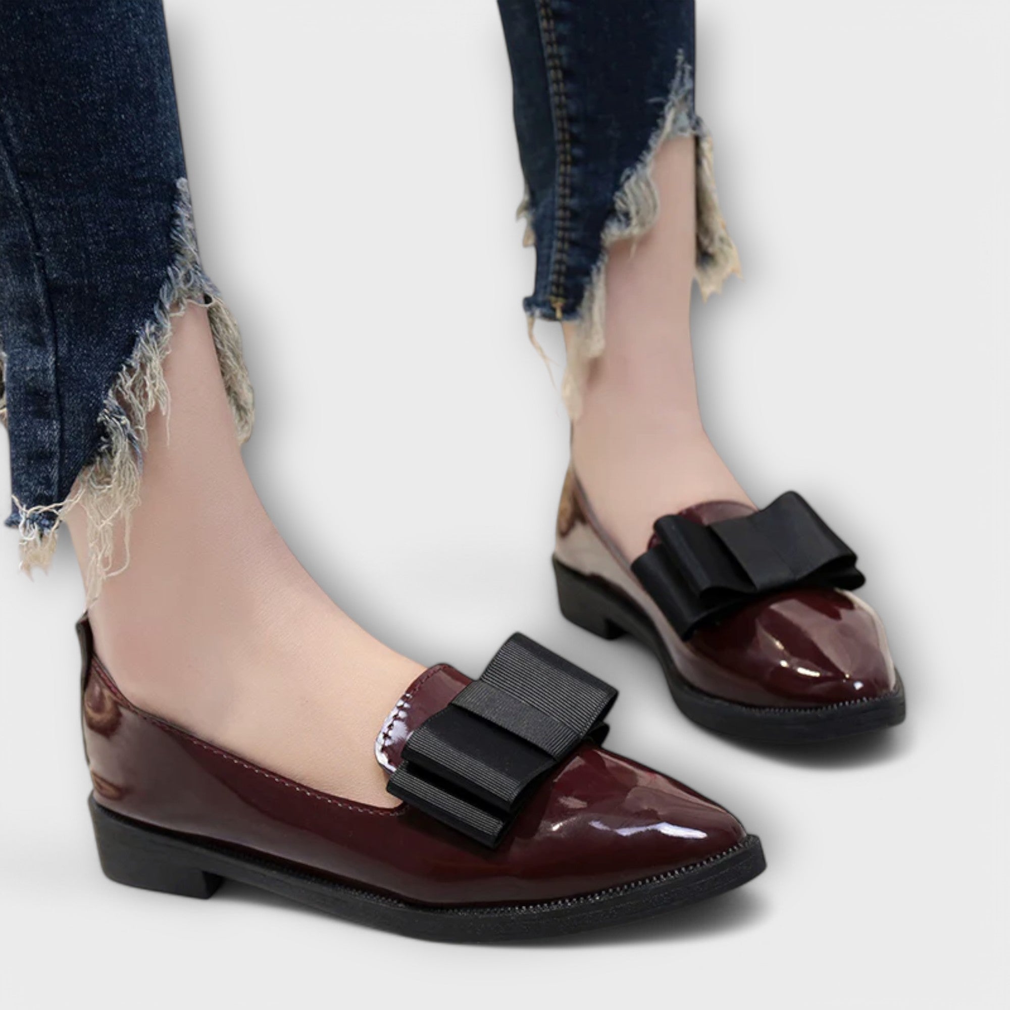 Heidi | Elegant Bow Loafers