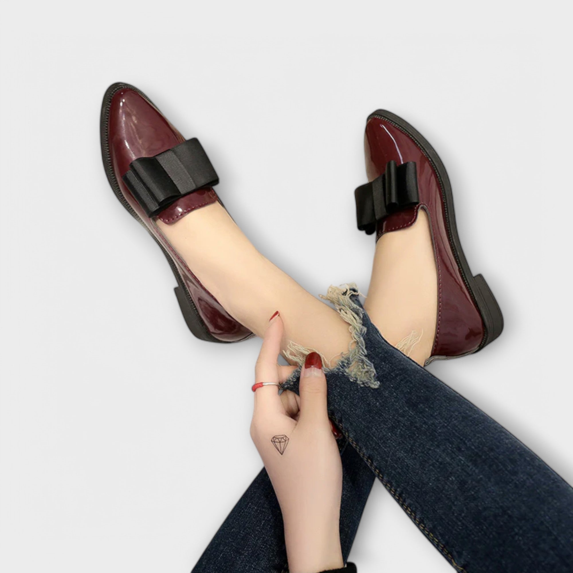 Heidi | Elegant Bow Loafers