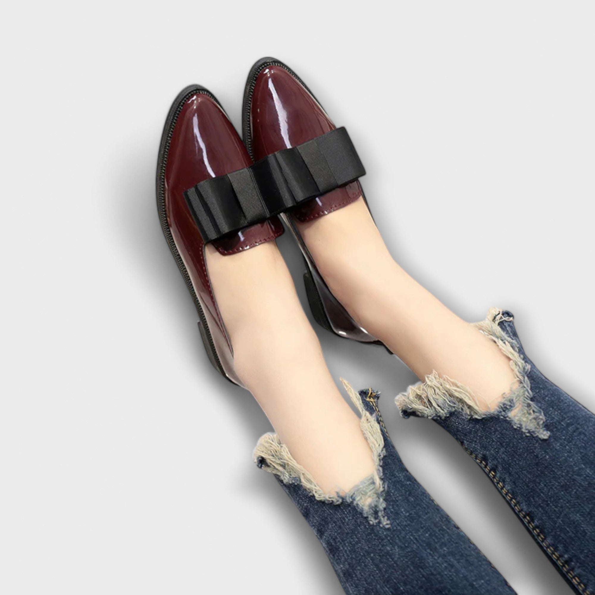 Heidi | Elegant Bow Loafers