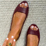 April | Comfort Chic Golden Sandals