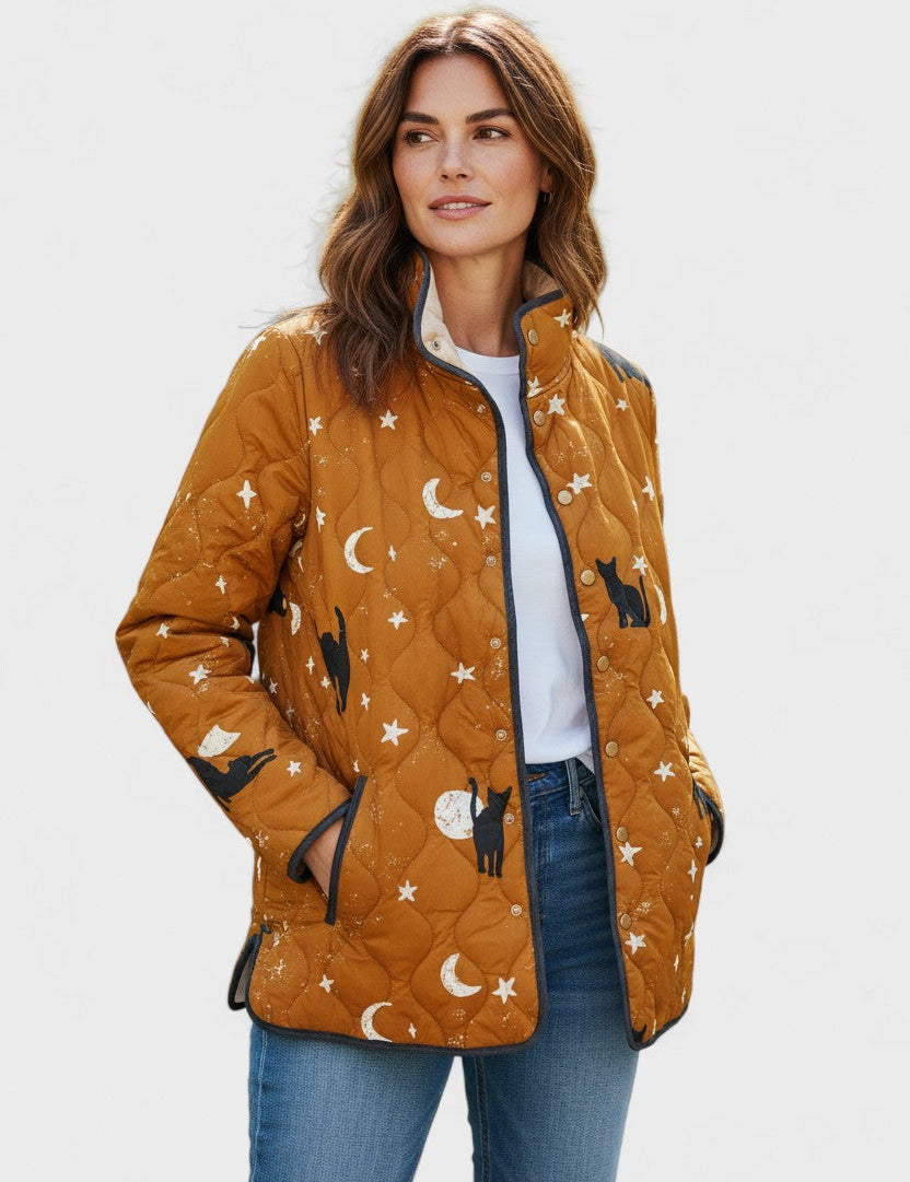 Lydia | Moon and Star Print Jacket