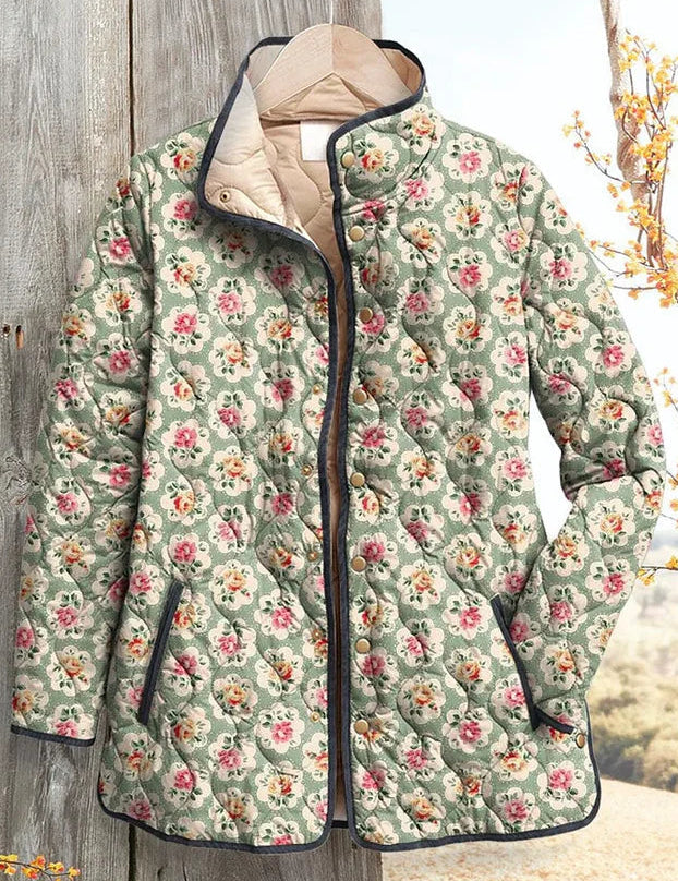 Miranda | Delicate Floral Print Jacket