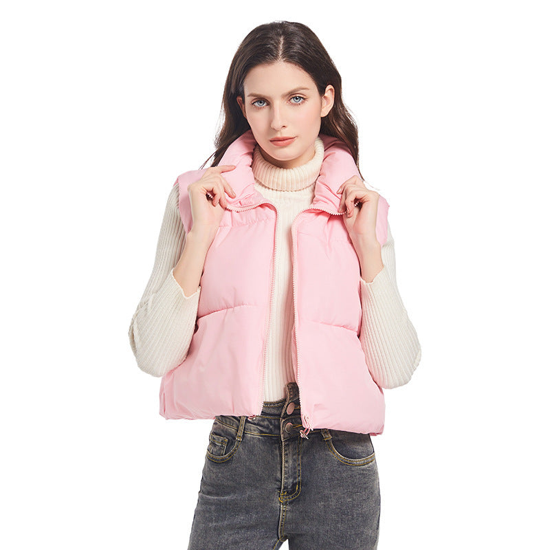 Imogen | Ultra-Light Cropped Gilet