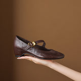 Queenie | Round-Toe Mary Jane Shoe