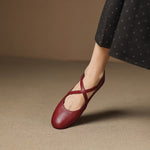 Ada | Genuine Leather Ballet Flats