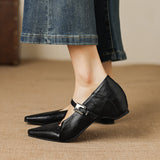 Tamsin | Pointed-Toe Mary Jane Shoe