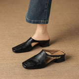 Veronica | Genuine Leather Mules